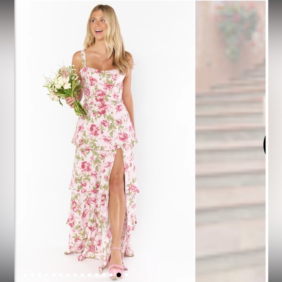 Show Me Your Mumu Lady Corset Dress In Garden Romantic NWT Bridesmaid Wedding